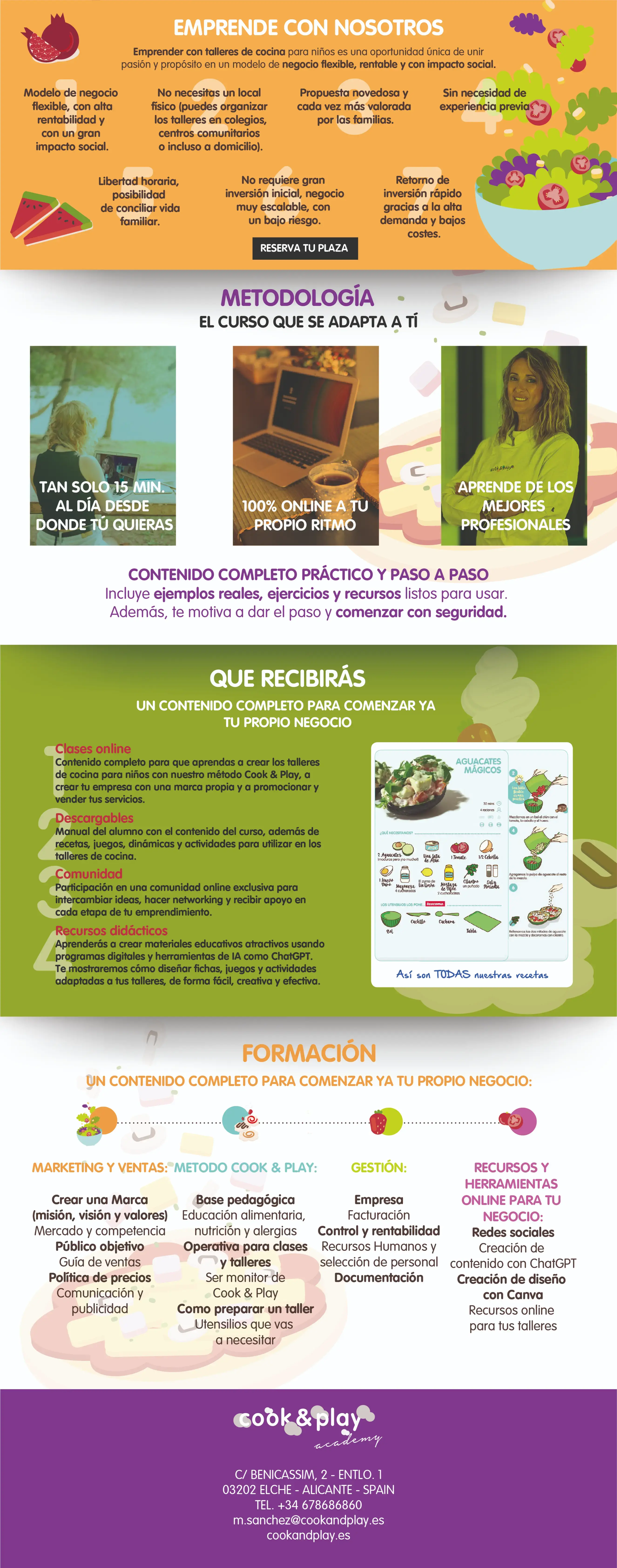 Academia de cocina Cook & Play